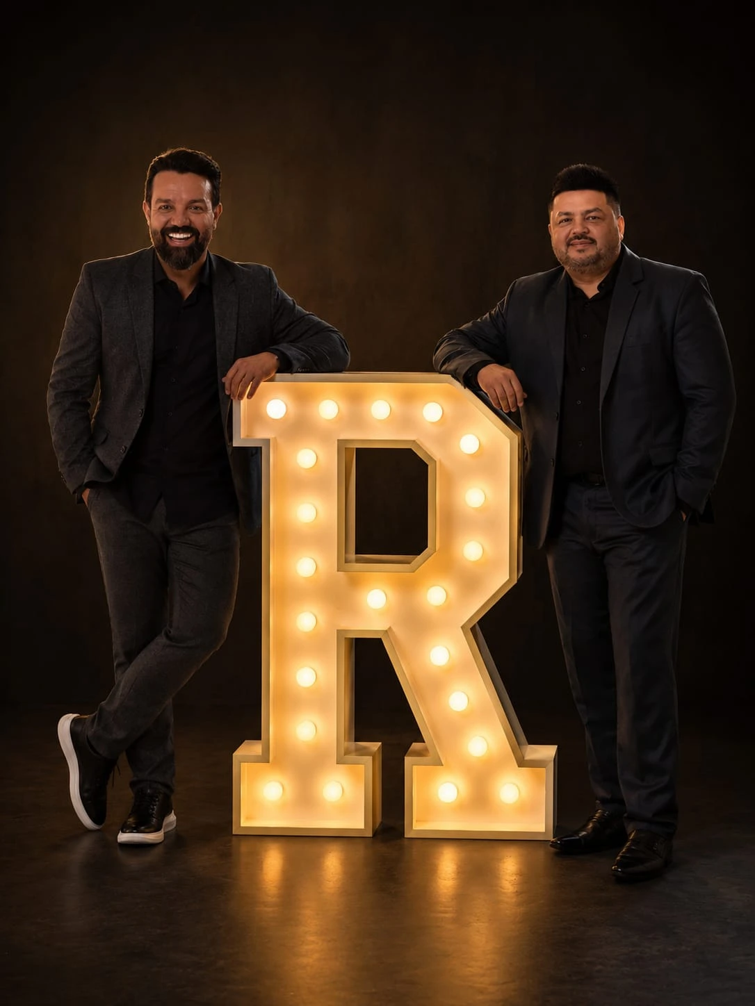 Wellis Martins e Daniel Alex, equipe da Revista Ricca